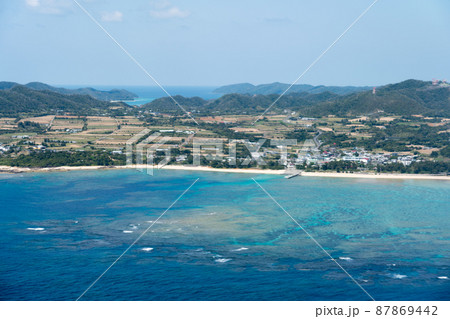 奄美空港への着陸 87869442