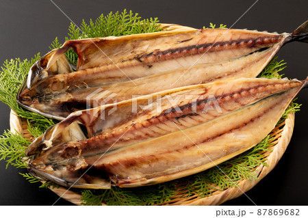 鯖(さば)の開きの干物 鯖(さば)の開きの干物 87869682