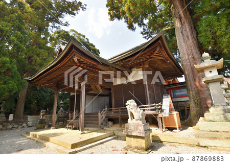 神波田神社 【奈良県山辺郡山添村】 神波田神社 【奈良県山辺郡山添村】 87869883