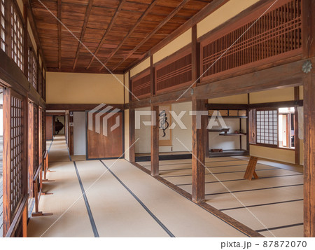 掛川城二の丸御殿御書院上の間入側(国指定重要文化財) 掛川城二の丸御殿御書院上の間入側(国指定重要文化財) 87872070