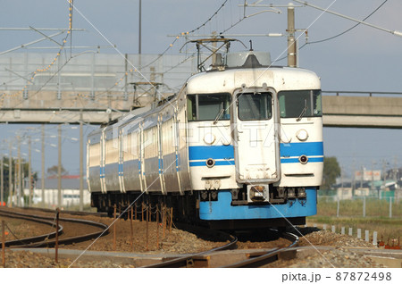 北陸本線 加賀笠間-美川 JR西日本 413系 B06+B03編成(金沢) 北陸本線 加賀笠間-美川 JR西日本 413系 B06+B03編成(金沢) 87872498