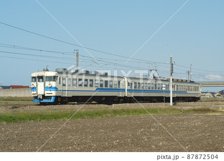 北陸本線 加賀笠間-美川 JR西日本 475系 A18編成(金沢) 北陸本線 加賀笠間-美川 JR西日本 475系 A18編成(金沢) 87872504
