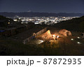 山梨キャンプはスリーストーン の夜景 87872935