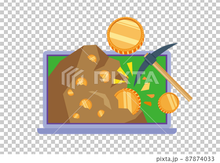 Image of cryptocurrency mining Image of cryptocurrency mining 87874033