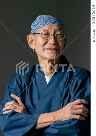 シニア 職人 作務衣 シニア 職人 作務衣 87875014