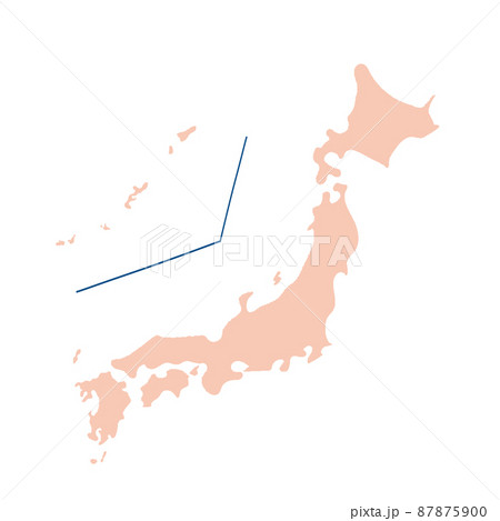 日本地図 日本地図 87875900