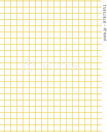 Graph paper. Printable squared grid paper with color horizontal lines. Geometric background for school, textures, notebook, diary. Realistic lined paper blank size Letter 87875951