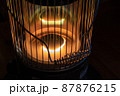 ストーブの暖かさ 87876215