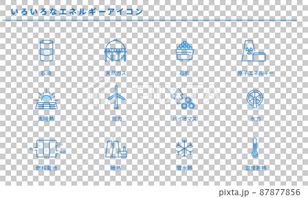 Various energy icon sets, vectors Various energy icon sets, vectors 87877856