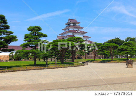 福島県　会津若松城 87878018