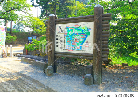 福島県　会津若松城 87878080