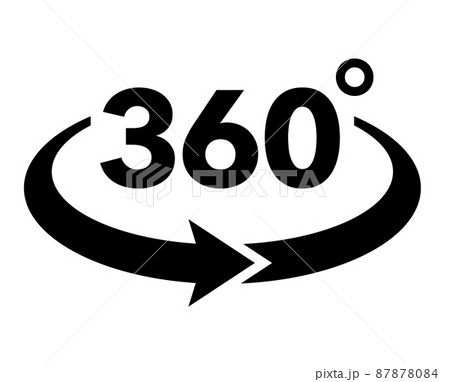 360度の仮想現実のアイコンセット 87878084