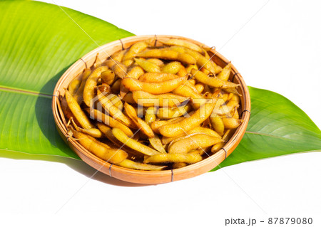 Pigeon pea boiled on white 87879080