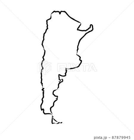 map of argentina. map concept map of argentina vector 87879945