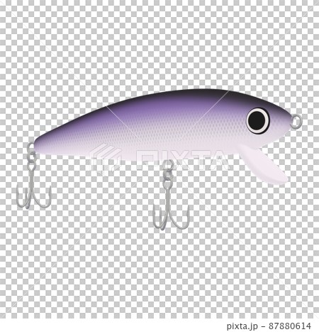 Illustration material of fishing tackle lure - Stock Illustration  [87880614] - PIXTA