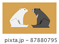 シロクマとツキノワグマ 87880795
