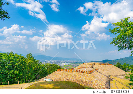 夏の森将軍塚古墳【長野県】 夏の森将軍塚古墳【長野県】 87883353