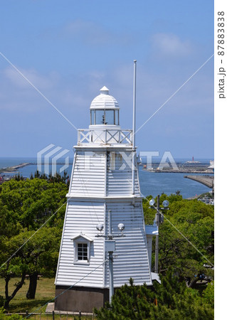 日和山公園の木造六角灯台 日和山公園の木造六角灯台 87883838