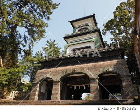 金沢 尾山神社 神門 87885335
