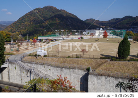 広島市安佐北区寺山公園の秋の景色 広島市安佐北区寺山公園の秋の景色 87885609