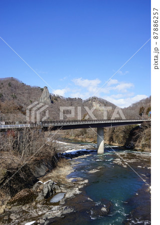 県立自然公園　馬仙峡 87886257