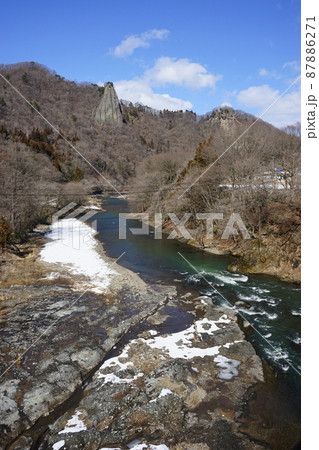 県立自然公園　馬仙峡 87886271