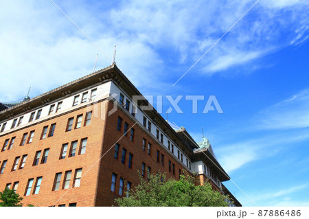 名古屋市、愛知県庁とその周辺の風景 87886486