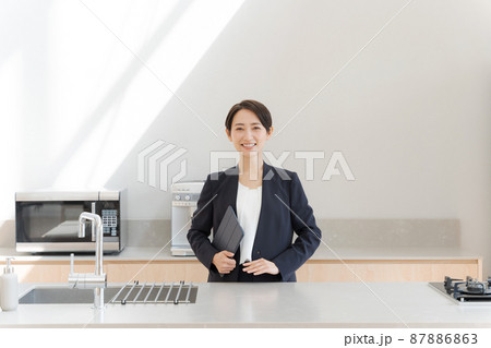 住宅販売　スタッフ　女性 87886863