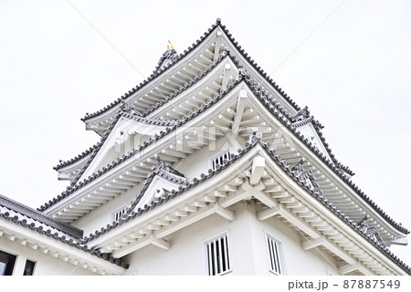 墨俣城と桜 87887549