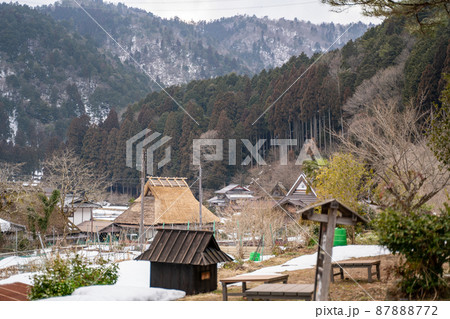 【京都府】　美山 かやぶきの里 87888772
