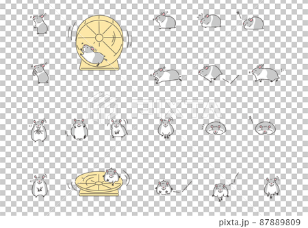 倉鼠姿勢集合 倉鼠姿勢集合 87889809