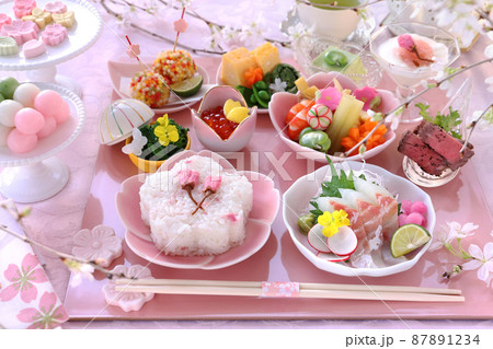 お花見ランチ お花見御膳 さくら御膳 桜御膳 おうちでお花見 お花見ランチ お花見御膳 さくら御膳 桜御膳 おうちでお花見 87891234
