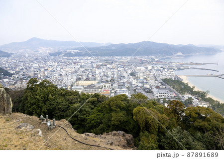 淡路島 洲本市の町並み 淡路島 洲本市の町並み 87891689