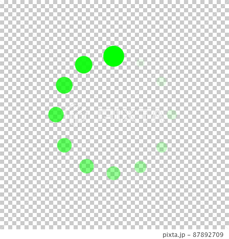 考え中のアイコン。Now loading･･･「しばらくお待ち下さい」読み込み中。処理、保存、負荷。 87892709