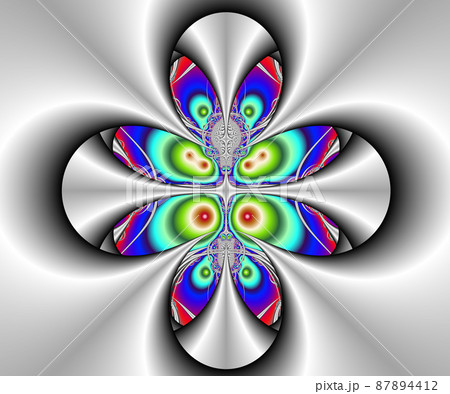Computer generated abstract colorful fractal artwork Computer generated abstract colorful fractal artwork 87894412
