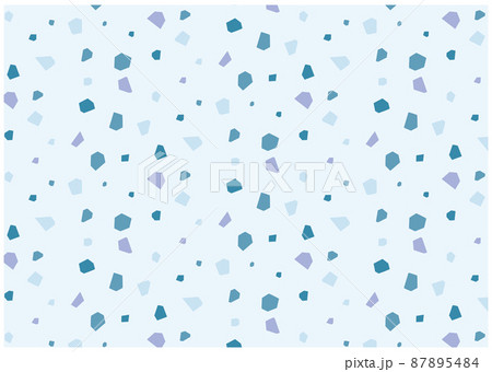 シンプルなテラゾ柄の背景 87895484