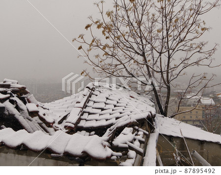 風景 冬 雪景色 87895492