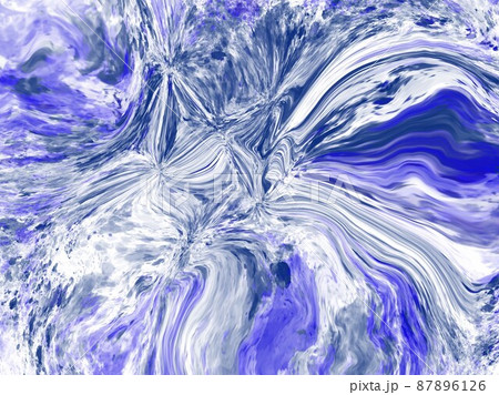 水の流れ 灰色 水の流れ 灰色 87896126