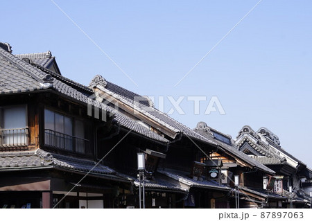 川越の蔵造りの街並み 川越の蔵造りの街並み 87897063