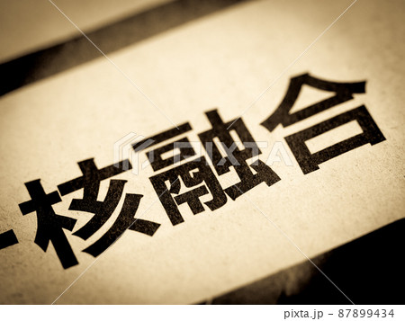 「核融合」の見出し 「核融合」の見出し 87899434