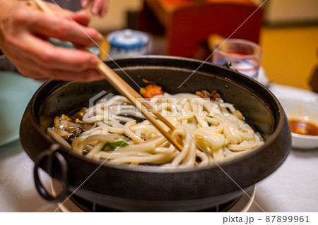 すき焼き（締めのうどん） 87899961