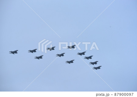 F-15イーグル大編隊飛行 F-15イーグル大編隊飛行 87900097