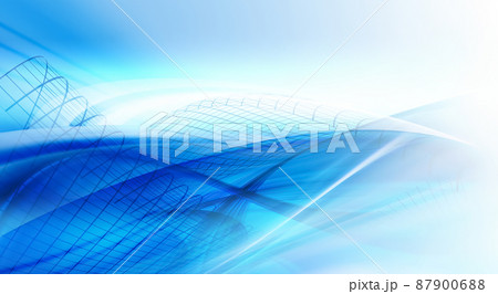 Abstract Cyber Space Background 87900688