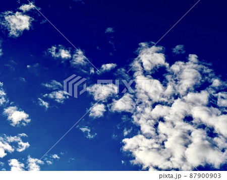 空模様 青空と雲 空模様 青空と雲 87900903