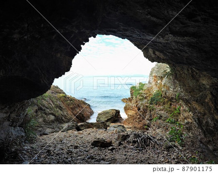 沖縄県 石垣島 観音崎 87901175