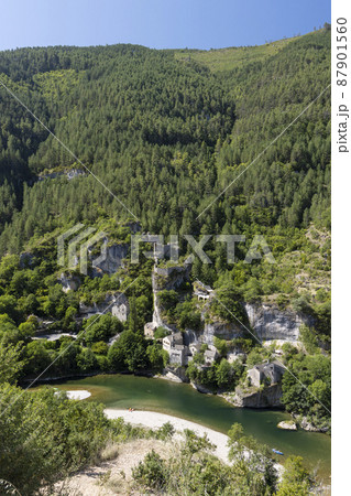 Gorges du Tarn, Occitania region, Aveyron department, France 87901560