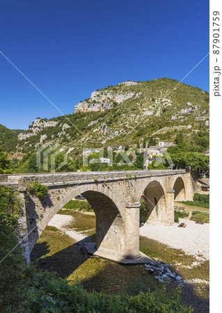 La Malene, Gorges du Tarn, Occitania region, Aveyron department, France 87901759
