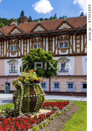 Luhacovice, picturesque spa town in Southern Moravia, Czech Republic Luhacovice, picturesque spa town in Southern Moravia, Czech Republic 87901899
