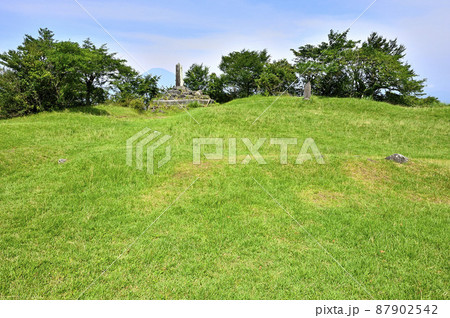 足柄城址より富士山を望む 87902542