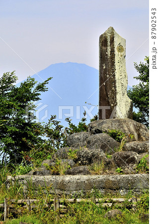 足柄城址より富士山を望む 足柄城址より富士山を望む 87902543